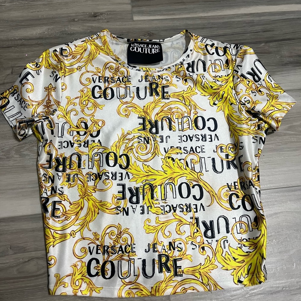 $$Versace Crop Top$$
